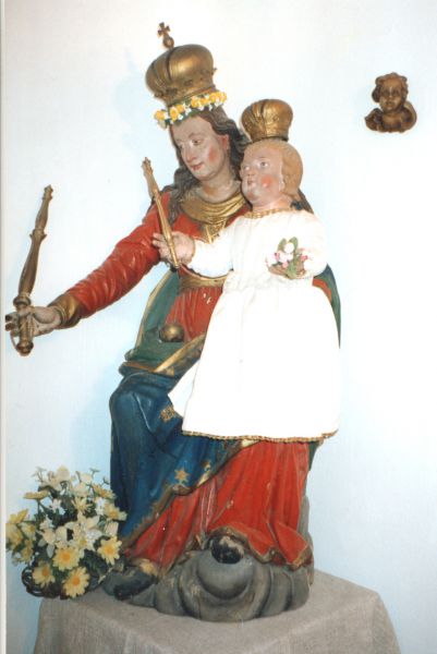 51 Statue frueher Haslerkapelle